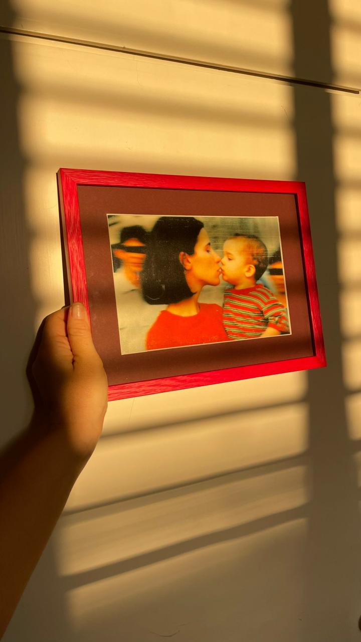 Mothers Holding Their Children in Places