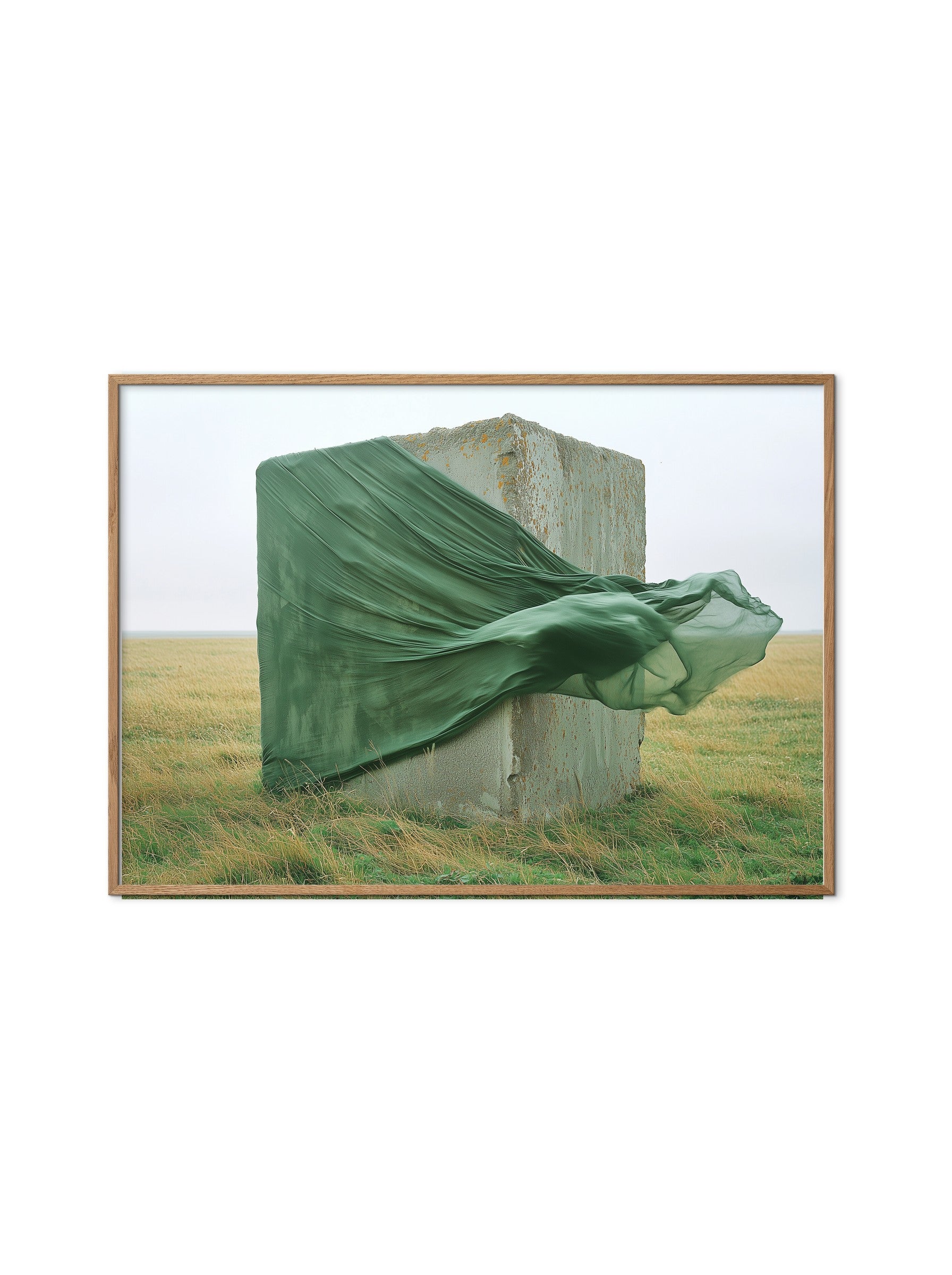 Green Fabric — מוקאפ מסגרת