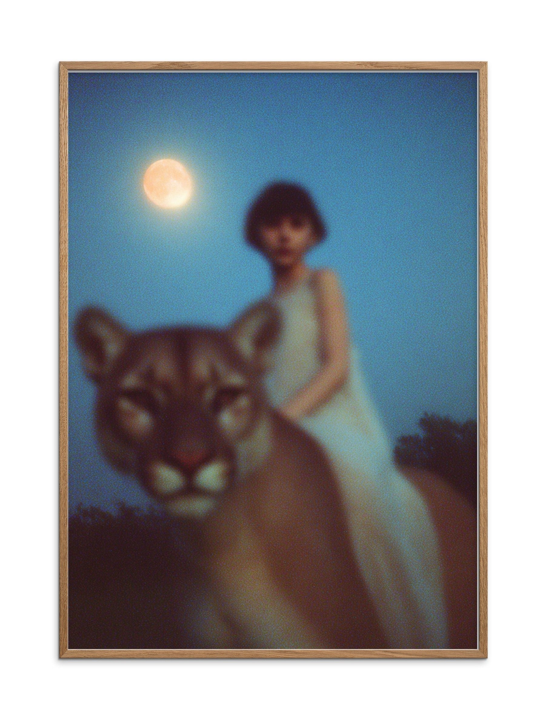 Moonlit Guardian — מוקאפ מסגרת