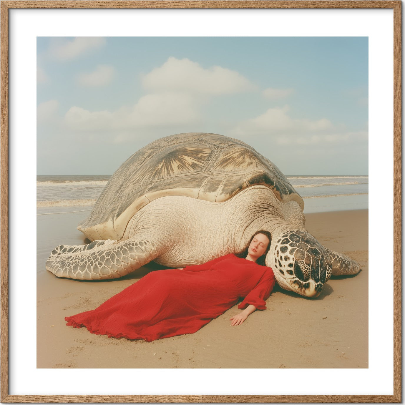 Red Woman — מוקאפ מסגרת