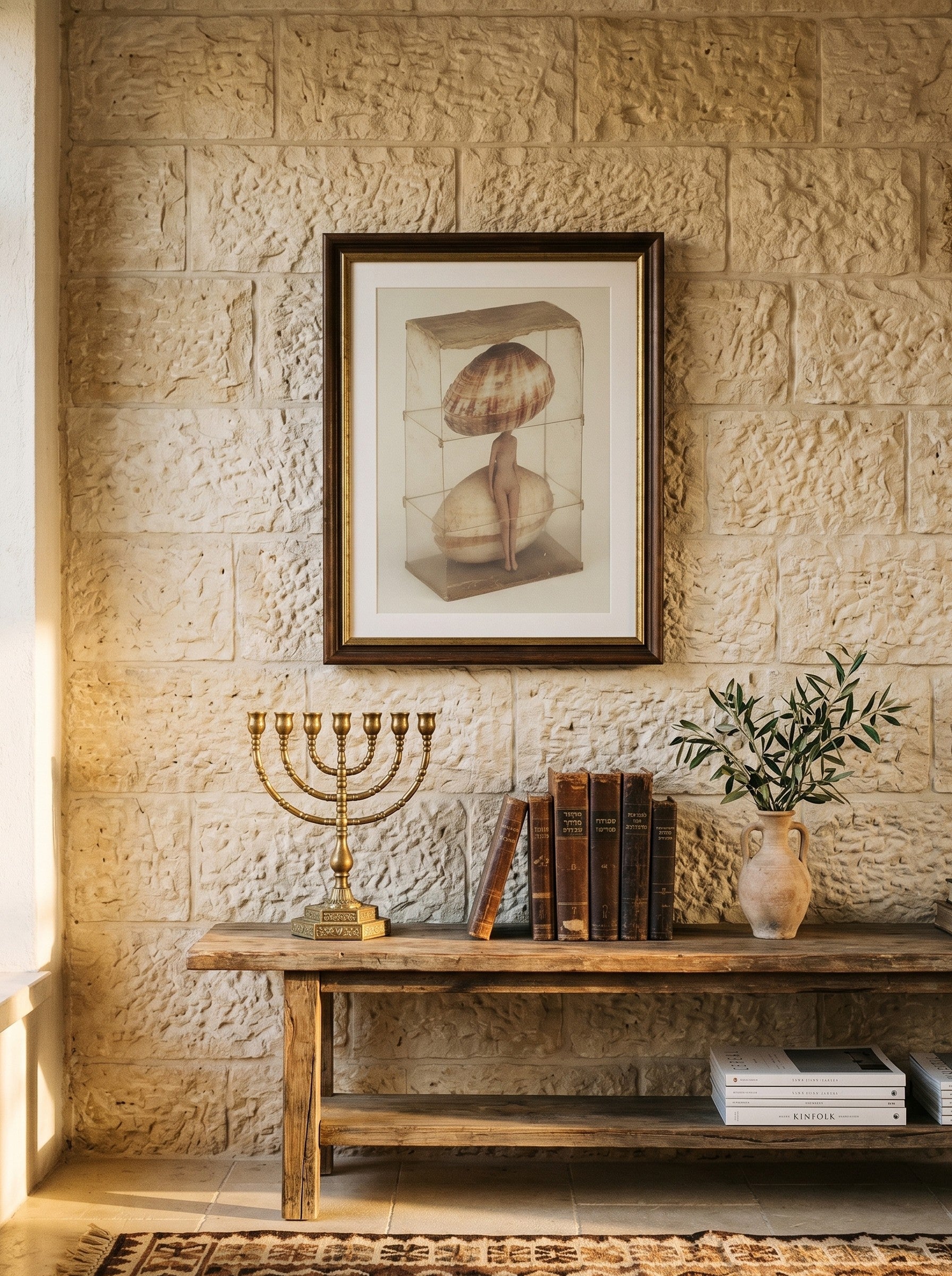 קליפת אישה — מוקאפ חדר