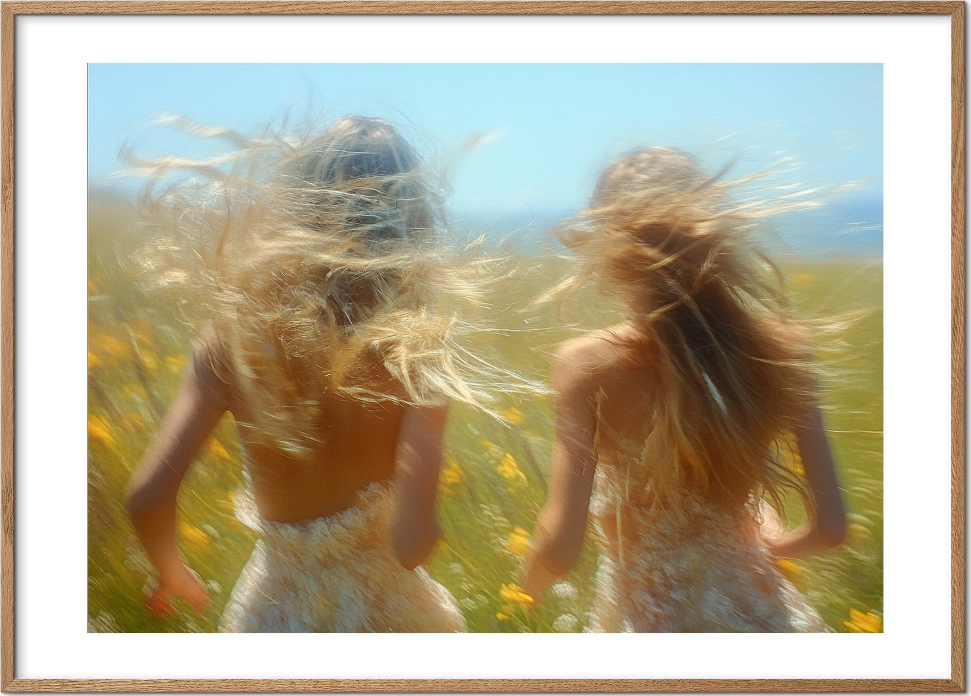 The Girls — מוקאפ מסגרת
