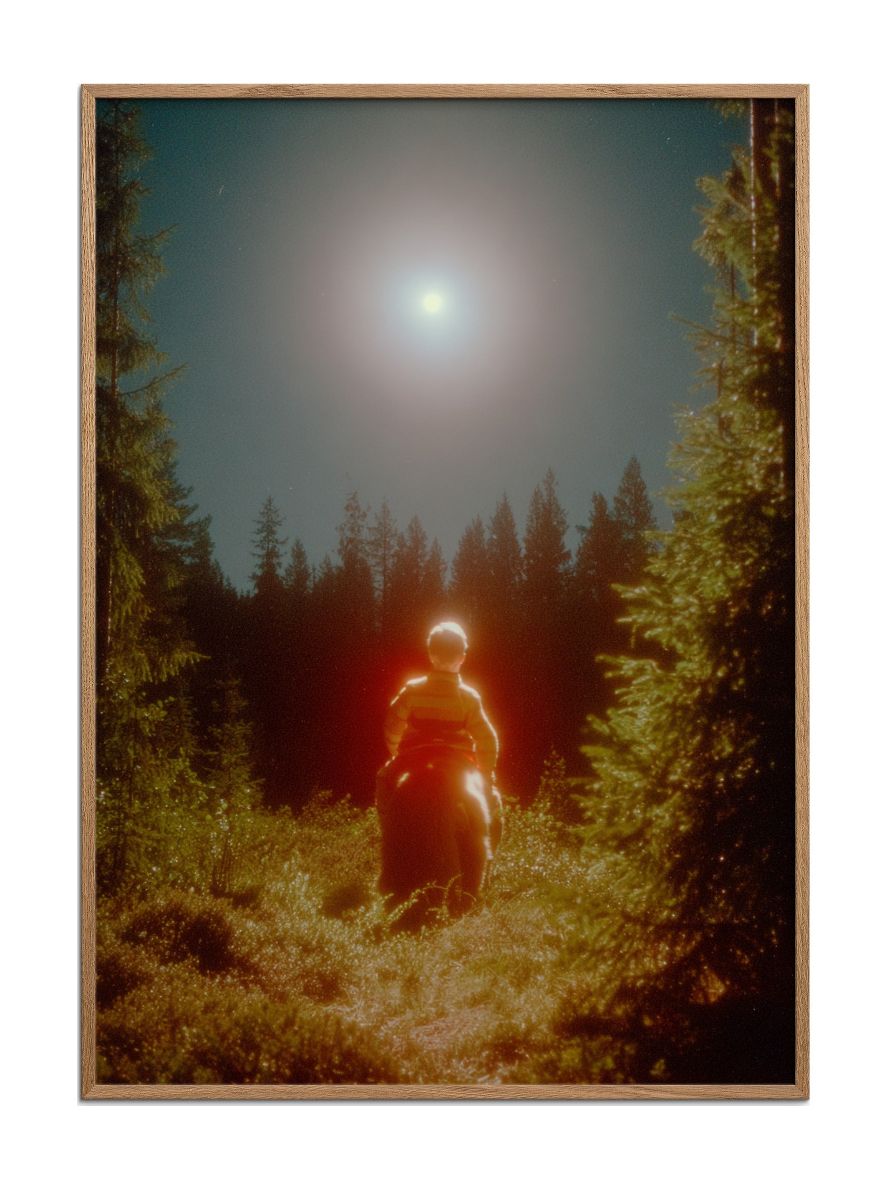 The Moonlit Rider — מוקאפ מסגרת